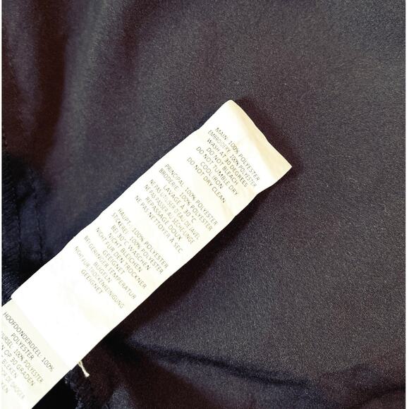 Boohoo Black & Red Floral Embroidery Halter Neck Open Back Poncho Top Size 14 - Picture 6 of 7